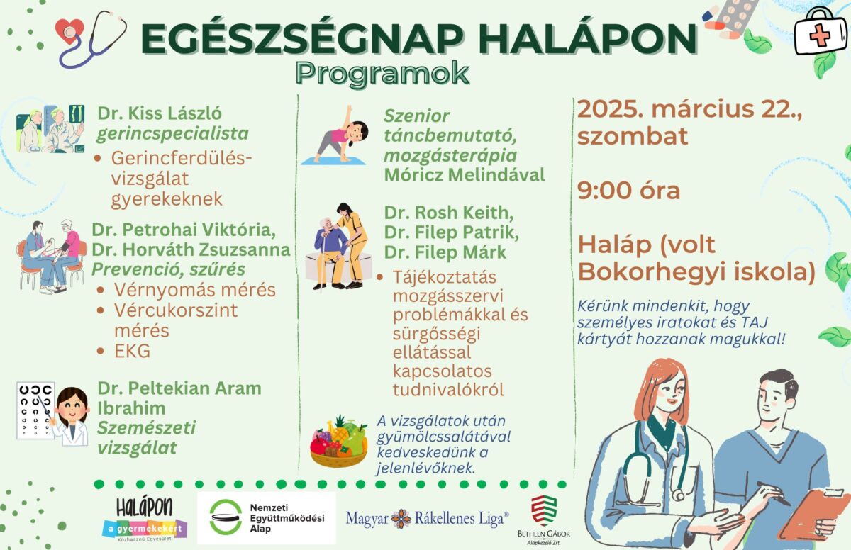 Egészségnap Halápon