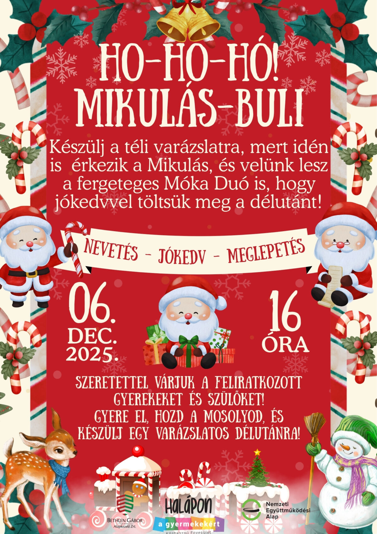 HO-HO-HÓ! MIKULÁS-BULI KÖZELEG!