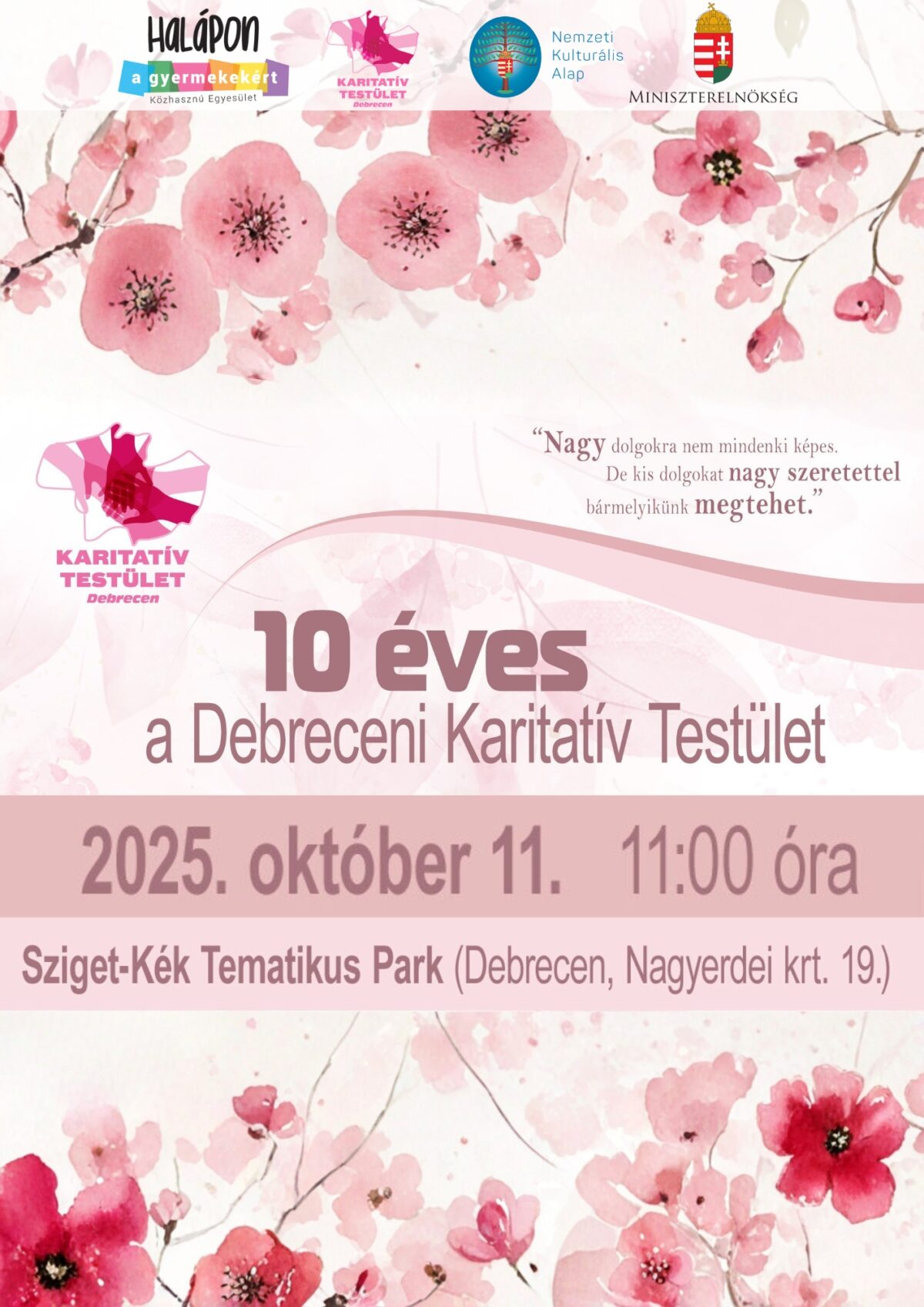 10 éves a Debreceni Karitatív Testület